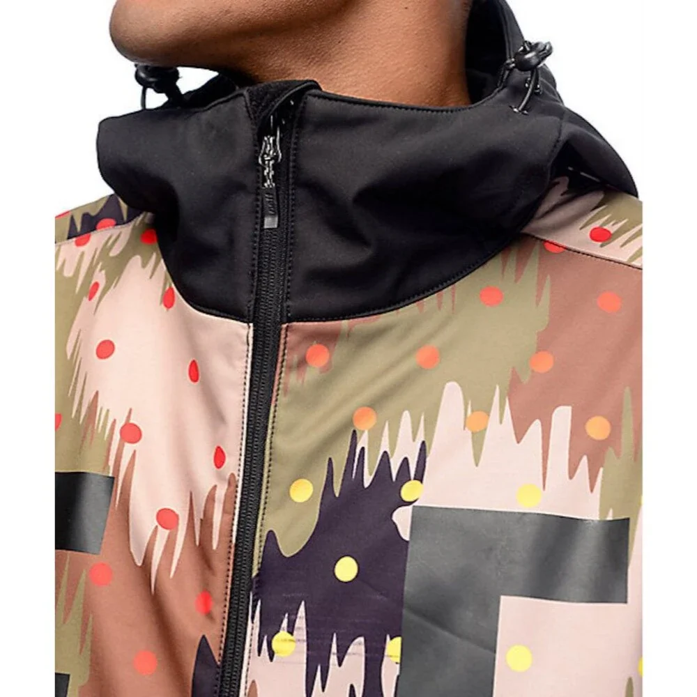 Neff Daily Softshell Camo Snowboard Jacket